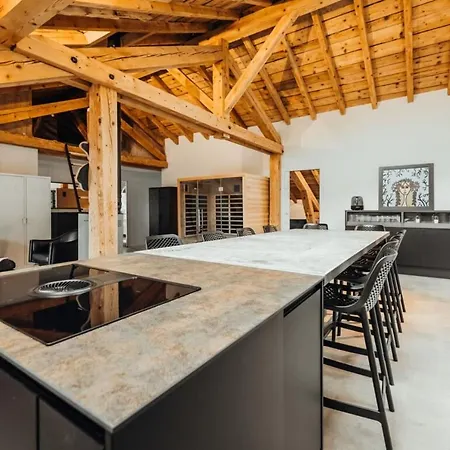 Luxurious 3-bedroom Flat With Sauna And Garage Apartamento *