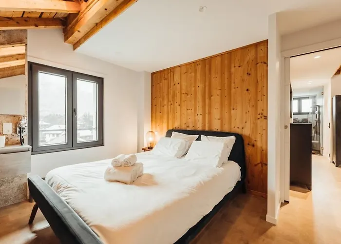 Luxurious 3-bedroom Flat With Sauna And Garage Chamonix